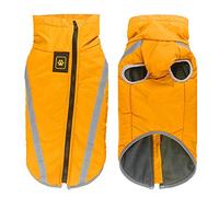 Idepet Waterproof Dog Coat Winter Warm Jacket,Windproof Pet Clothes Dog Jacket Outfit for Small Medium Large Dogs with Harness Hole XL-6XL