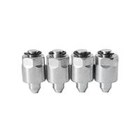 iDeretool 18MM Common Rail Fuel Injector Block-Off Tool M18 Cap for 2007-2018 Dodge Cummins 6.7L Diesel and 2006-11 Duramax 6.6L LBZ LMM (4PCS)