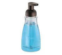 iDesign 1-Piece Foaming Soap Pump, Clear/ Bronze