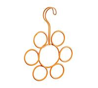 iDesign 17 cm Classico Petal Scarf Holder, Tangelo/ Orange