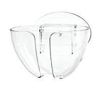 iDesign 24400 Suction Soap Holster, Clear, 3.56 in*2.5 in*6.0 in