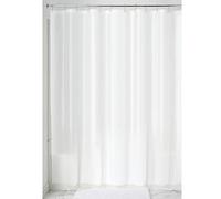 iDesign 3.0 Liner Shower Curtain, Curtain for Shower, Made of Mould-Free PEVA, White, 183 cm X 183 cm