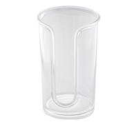iDesign 38610 Clarity Cosmetic Pad Dispenser-Clear