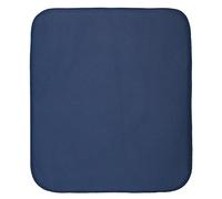 iDesign 41245 iDry Absorbent Kitchen Countertop Dish Drying Mat, Polyester, Navy, Medium