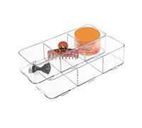 iDesign 41610 Clarity Interlocking Drawer Organizer/Storage for Soap/Cosmetics/Beauty Products, Clear, X-Large