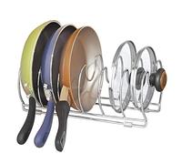 iDesign 48680 Classico Kitchen Cabinet Storage Organizer For Skillets, Pans, 30cm, Chrome