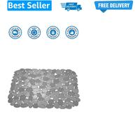 iDesign 60063 Pebblz Dish Mat, Regular Plastic Sink Protector, Draining Board...