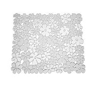 iDesign 60860 Blumz Sink Liner, Protective Kitchen Sink Accessories, Made of Durable PVC Plastic, Clear, Regular