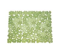 iDesign 60962 Blumz Sink Liner, Protective Kitchen Sink Accessories, Made of Durable PVC Plastic, Green, Large