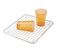 iDesign 72202 Polished Regular Gia Sink Grid, Grey