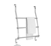 iDesign Classico Over the Shower Door Towel Rack, Chrome