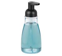 iDesign Foaming Soap Pump, Clear/ Matte Black