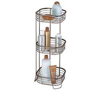 iDesign Forma 3-Tier Rectangular Shower Shelf, Bronze