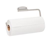 iDesign Forma Wall-Mounted Kitchen Paper Towel Roll Holder, Stainless Steel, Silver