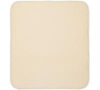 iDesign iDry Dish Drainer Mat, Large Quick-Drying Draining Board Mat, Made of Polyester, Wheat/Ivory