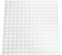 Idesign Orbz Sink Mat, Regular Plastic Dish Draining Mat, Non,slip Mat For Sink, Clear , Sink Drainer Mats