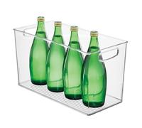 iDesign Recycled Plastic Pantry Storage Bin - Linus Collection - Clear