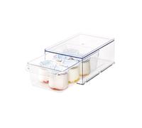 iDesign Stackable Kitchen Storage Drawer - Linus Collection - Clear