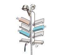 iDesign Verona Hand Held Hose Bathroom Shower Caddy For Shampoo, Conditioner, Soap - Bronze,35.6 x 10.1 x 63.5 cm