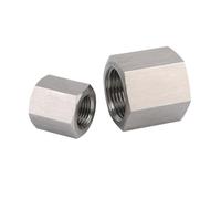 IDGTTLDF 1PC M12x1.25mm Metric to 3/8" BSPP 304 Stainless Steel High Pressure Pipe Fitting Reducer IDGTTLDF