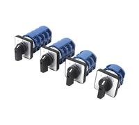IDGTTLDF 1PC SZW26/LW26-63 63A 660V ON OFF ON Rotary Change Over Cam Switch 2Phases 8 Terminals D202.2 IDGTTLDF