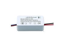 IDGTTLDF 2-3W 3-5W 4-7W 8-12W 13-18W 18-24W 250mA LED Isolation Driver AC110-265V Constant Current Transformer for Spotlight Downlight (8-12W DC25-42V)
