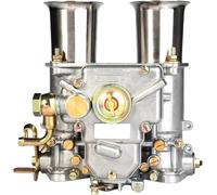IDGTTLDF 2PCS X 45 Carburetor Carb Assy Compatible For 152G Twin Choke 19600.060 19600.017 4 Cyl 6 Cyl V8 Engine Dellorto Solex 45DCOE IDGTTLDF
