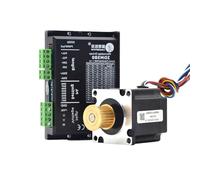 IDGTTLDF 3 Phase Stepper electronic starter 573S09-L 573S15-L+Stepper Driver 3DM580 for CO2 Engraving Cutting Machine(3DM580 573S09-L)