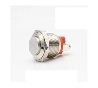 IDGTTLDF 5pcs 22mm 1NC Momentary Reset Metal Push Button Switch IP65 High Head Screw Foot Doorbell IDGTTLDF