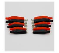 IDGTTLDF 60 PCS Metal Alligator Clip Crocodile Electrical Clamp for Testing Probe Meter 28MM 35MM 45MMBlack and red Boot IDGTTLDF