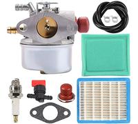 IDGTTLDF 640025 Carburetor Kit for OHH60 OHH55 OHH45 OHH50 OHH65 Lawn Mower Engines Replaces 640004 640017 640135A Carb, with 36046 Air Filter Spark Gasket Fuel Line IDGTTLDF
