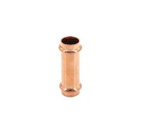 IDGTTLDF Copper Joint V-Type Adjustable 15-28mm Dual Clamp Compression Straight Through Fitting Equal Diameter Water Pipe Fittings(ID15mm V) IDGTTLDF