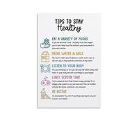 IDGTTLDF Mindful Living & Coping Skills Poster, Encouraging Wall Art for Support Office, Teacher Classroom, Teen Room or Dorm Decor(Framed,16x24inch(40x60cm))