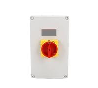 IDGTTLDF SZD11-100/300010-D 100A 3 Poles 2 Positons Pad Lock Rotary Cam Isolator Load Break Switch On-Off With Box 3P