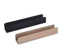 Idhadkc 2 PCS Cookie Cutters Rectangle Cookie Mold Non-Stick Cookie Cutters Carbon Steel U Shape Biscuit Cake Bread Mold