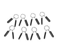 Idhadkc 8Pack Dumbbell Spring Collars, Exercise Barbell Clip Clamps for Weight Bar Dumbbells Gym Fitness Training Weight-Lifting