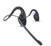 iDIGMALL Bluetooth 5.3 Headset with Microphone, Open Ear Headphones w/Noise Cancelling Mic for Phone PC Computer Laptop, Lightweight & Comfortable Wireless Headset for Office Driving Working Home,10H