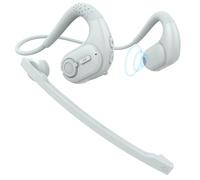 iDIGMALL Bluetooth Headset with Detachable Microphone, Multi-Point Wireless Headset w/DSP Noise Canceling Mic for Phone PC Laptop, Comfort & Light Open Ear headphones for Office Meeting Home Work, 12H