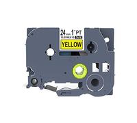 IDIK Compatible Brother TZ-FX651 P-Touch Black on Flexible Yellow 18mm TZe-FX651