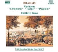 Idil Bir – BRAHMS: Variations Opp. 9, 24 and 35 – NAXOS