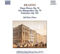 Idil Biret - Brahms: Piano Pieces op76, Two Rhapsodies, Fantasies