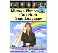 Idioms & Phrases in American Sign Language Vol 3 [DVD] [Region 1] [US Import] [NTSC]