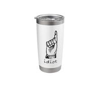 Idiot Human Goofball Stainless Steel Insulated Tumbler