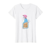Idiot Repellent Spray Bottle Funny Sarcastic Quote T-Shirt
