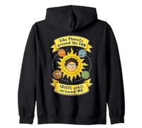 Idiots orbit me like planets around the sun. m Zip Hoodie