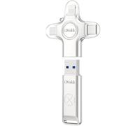 iDiskk 64GB USB Flash Drive for iPhone External Memory Photo Keeper Storage Stick for Picture/Video/Data Saver,Backup for iPad Android, Mac & PC