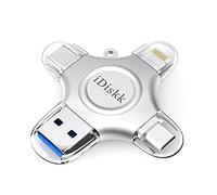 iDiskk Certified by Apple 256GB Photo Stick for iPhone USB C iPad Pro Android Samsung Flash Drive for iPhone 12/12 pro/12 mini/11/11/Pro/SE/6/7/8/XR/X/XS MAX,iPad pro External Storage for PC,MacBook