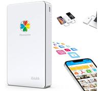 iDiskk MFi Certified 1TB External Hard Drive for iPhone iPad Android Phone MacBook Computer, Auto Backup Photos Videos Files, for iPhone 15/16/17 hard drive, Metal