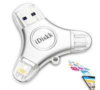 iDiskk Mfi Certified 1TB iPhone 15 Photo Stick for iPhone Flash Drive USB -C iPad Pro Android Samsung for iPhone 15/14/14 PRO/13/13 PRO/12 pro/12 mini/11/11/Pro/XR/X, Memory Stick for PC,MacBook