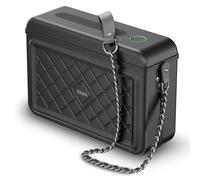 iDiskk MFi Certified locker box,works with Find My App (iOS Only) aluminum innovative lockable Fingerprint & Password electronic Anti-theft safe Box,built in 8000mAh powerbank,thoughtful gift
